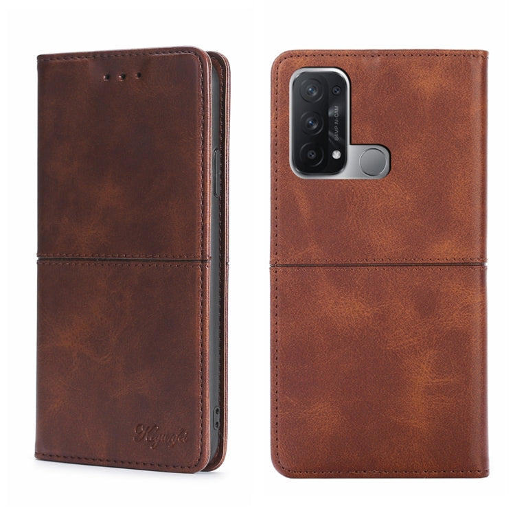 Custodia per telefono in pelle a vibrazione orizzontale magnetica con trama di mucca, For OPPO K9s/Realme Q3s, For OPPO Reno5 A, For OPPO Reno6 5G, For OPPO Reno6 Pro+