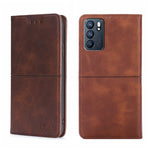Custodia per telefono in pelle a vibrazione orizzontale magnetica con trama di mucca, For OPPO K9s/Realme Q3s, For OPPO Reno5 A, For OPPO Reno6 5G, For OPPO Reno6 Pro+