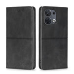 Custodia per telefono in pelle a vibrazione orizzontale magnetica con trama di mucca, For OPPO Reno8, For OPPO Reno8 Pro 5G, For OPPO Reno8 Pro+ 5G, For OPPO Reno6 Pro