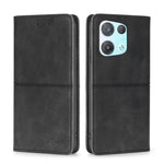 Custodia per telefono in pelle a vibrazione orizzontale magnetica con trama di mucca, For OPPO Reno8, For OPPO Reno8 Pro 5G, For OPPO Reno8 Pro+ 5G, For OPPO Reno6 Pro