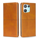 Custodia per telefono in pelle a vibrazione orizzontale magnetica con trama di mucca, For OPPO Reno8, For OPPO Reno8 Pro 5G, For OPPO Reno8 Pro+ 5G, For OPPO Reno6 Pro