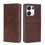 Custodia per telefono in pelle a vibrazione orizzontale magnetica con trama di mucca, For OPPO Reno8, For OPPO Reno8 Pro 5G, For OPPO Reno8 Pro+ 5G, For OPPO Reno6 Pro