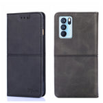 Custodia per telefono in pelle a vibrazione orizzontale magnetica con trama di mucca, For OPPO Reno8, For OPPO Reno8 Pro 5G, For OPPO Reno8 Pro+ 5G, For OPPO Reno6 Pro
