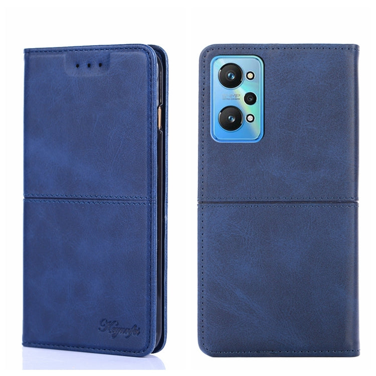 Custodia per telefono in pelle a vibrazione orizzontale magnetica con trama di mucca, For OPPO Realme 8i, For OPPO Realme GT Neo2 5G, For OPPO Realme GT Explorer Maste/Realme GT Master/Realme Q3 Pro Carnival, For OPPO Realme Narzo 50A