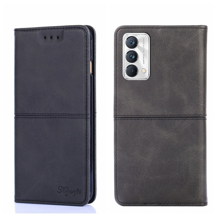 Custodia per telefono in pelle a vibrazione orizzontale magnetica con trama di mucca, For OPPO Realme 8i, For OPPO Realme GT Neo2 5G, For OPPO Realme GT Explorer Maste/Realme GT Master/Realme Q3 Pro Carnival, For OPPO Realme Narzo 50A