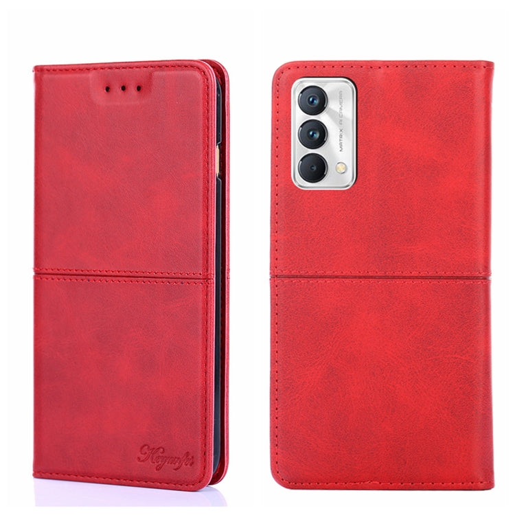 Custodia per telefono in pelle a vibrazione orizzontale magnetica con trama di mucca, For OPPO Realme 8i, For OPPO Realme GT Neo2 5G, For OPPO Realme GT Explorer Maste/Realme GT Master/Realme Q3 Pro Carnival, For OPPO Realme Narzo 50A