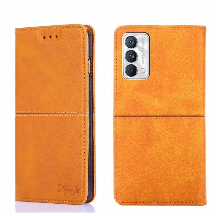 Custodia per telefono in pelle a vibrazione orizzontale magnetica con trama di mucca, For OPPO Realme 8i, For OPPO Realme GT Neo2 5G, For OPPO Realme GT Explorer Maste/Realme GT Master/Realme Q3 Pro Carnival, For OPPO Realme Narzo 50A