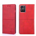 Custodia per telefono in pelle a vibrazione orizzontale magnetica con trama di mucca, For OPPO Realme V13 5G, For vivo S10/S10 Pro, For vivo S15 Pro 5G, For vivo V21 4G/V21 5G