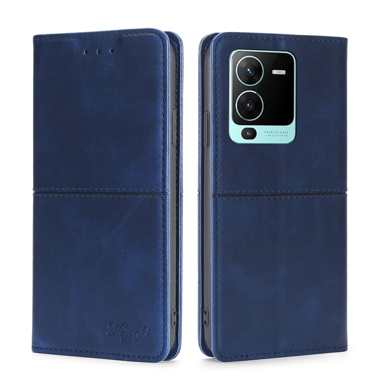 Custodia per telefono in pelle a vibrazione orizzontale magnetica con trama di mucca, For OPPO Realme V13 5G, For vivo S10/S10 Pro, For vivo S15 Pro 5G, For vivo V21 4G/V21 5G
