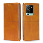 Custodia per telefono in pelle a vibrazione orizzontale magnetica con trama di mucca, For OPPO Realme V13 5G, For vivo S10/S10 Pro, For vivo S15 Pro 5G, For vivo V21 4G/V21 5G