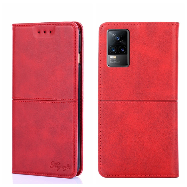 Custodia per telefono in pelle a vibrazione orizzontale magnetica con trama di mucca, For vivo V21e 4G/Y73 2021, For vivo X60 Pro Global/X60 Curved Screen, For vivo X70, For vivo X70 Pro