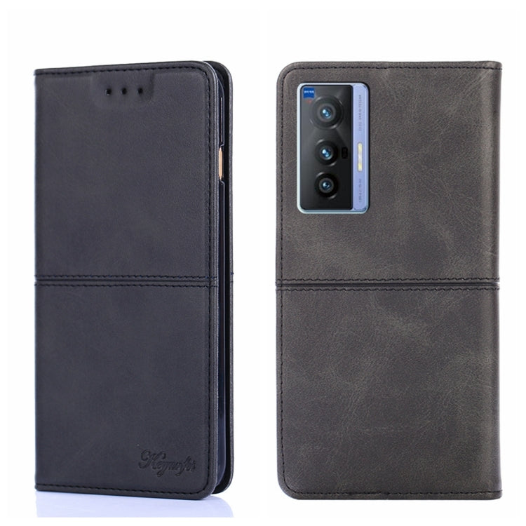 Custodia per telefono in pelle a vibrazione orizzontale magnetica con trama di mucca, For vivo V21e 4G/Y73 2021, For vivo X60 Pro Global/X60 Curved Screen, For vivo X70, For vivo X70 Pro