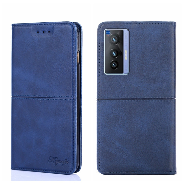 Custodia per telefono in pelle a vibrazione orizzontale magnetica con trama di mucca, For vivo V21e 4G/Y73 2021, For vivo X60 Pro Global/X60 Curved Screen, For vivo X70, For vivo X70 Pro
