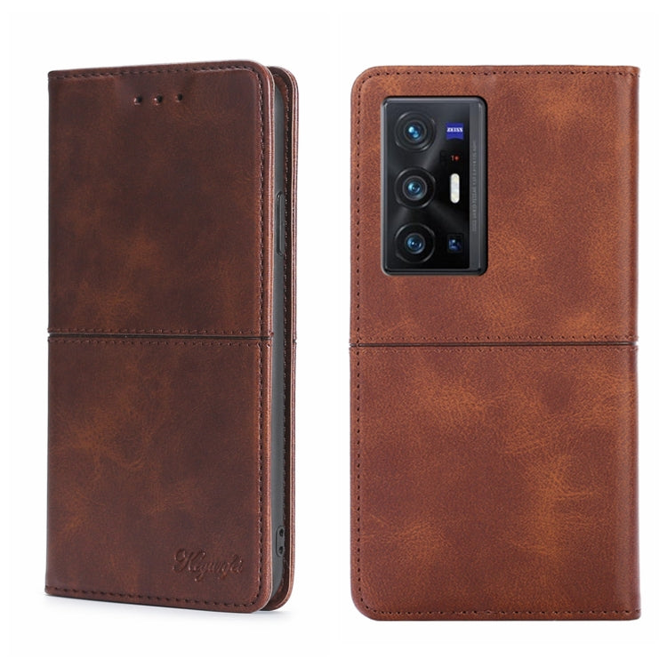 Custodia per telefono in pelle a vibrazione orizzontale magnetica con trama di mucca, For vivo X70 Pro+, For vivo Y15S Global, For vivo Y21/Y21S/Y33S, For Asus ZenFone 8 ZS590KS