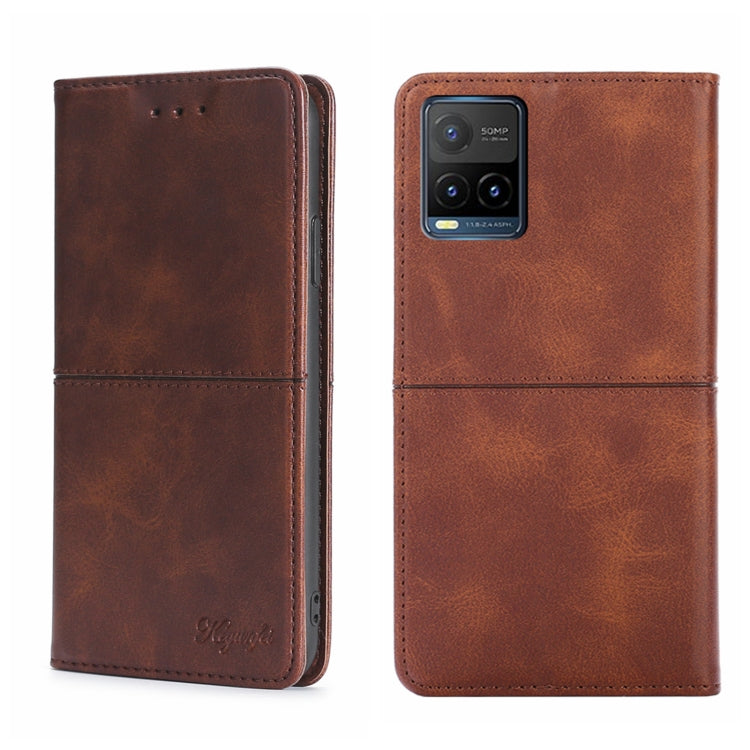 Custodia per telefono in pelle a vibrazione orizzontale magnetica con trama di mucca, For vivo X70 Pro+, For vivo Y15S Global, For vivo Y21/Y21S/Y33S, For Asus ZenFone 8 ZS590KS