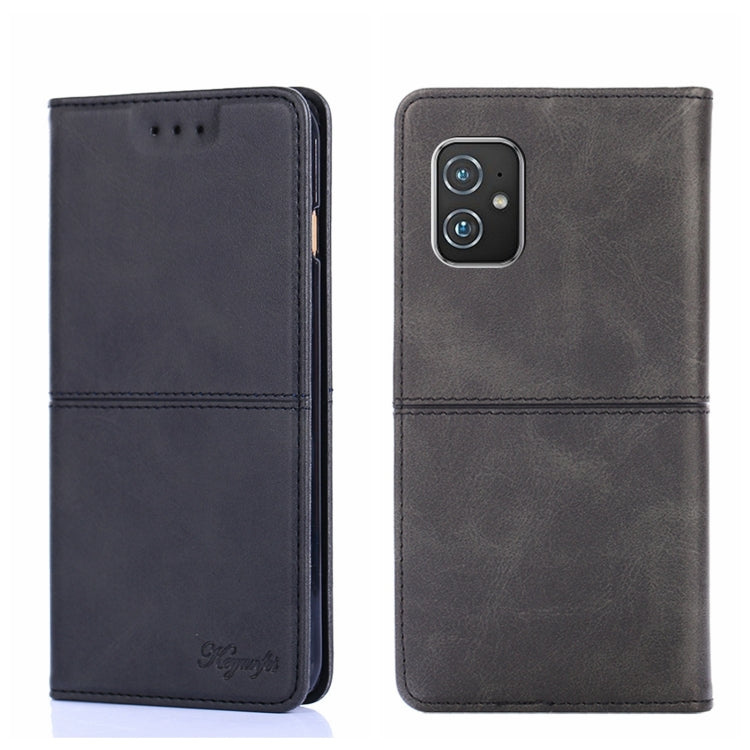 Custodia per telefono in pelle a vibrazione orizzontale magnetica con trama di mucca, For vivo X70 Pro+, For vivo Y15S Global, For vivo Y21/Y21S/Y33S, For Asus ZenFone 8 ZS590KS
