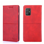 Custodia per telefono in pelle a vibrazione orizzontale magnetica con trama di mucca, For vivo X70 Pro+, For vivo Y15S Global, For vivo Y21/Y21S/Y33S, For Asus ZenFone 8 ZS590KS