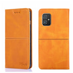 Custodia per telefono in pelle a vibrazione orizzontale magnetica con trama di mucca, For vivo X70 Pro+, For vivo Y15S Global, For vivo Y21/Y21S/Y33S, For Asus ZenFone 8 ZS590KS