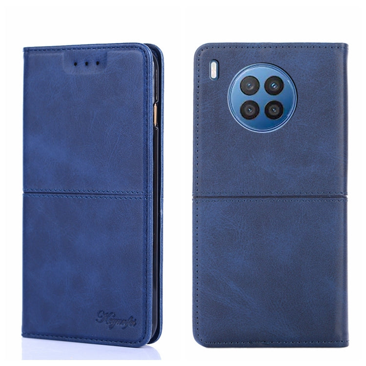 Custodia per telefono in pelle a vibrazione orizzontale magnetica con trama di mucca, For Huawei Nova 8i, For Huawei Nova 9, For Honor 50, For Honor 50 Pro