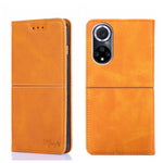 Custodia per telefono in pelle a vibrazione orizzontale magnetica con trama di mucca, For Huawei Nova 8i, For Huawei Nova 9, For Honor 50, For Honor 50 Pro