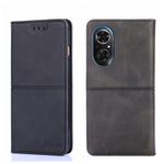 Custodia per telefono in pelle a vibrazione orizzontale magnetica con trama di mucca, For Huawei Nova 8i, For Huawei Nova 9, For Honor 50, For Honor 50 Pro