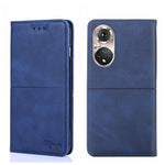 Custodia per telefono in pelle a vibrazione orizzontale magnetica con trama di mucca, For Huawei Nova 8i, For Huawei Nova 9, For Honor 50, For Honor 50 Pro