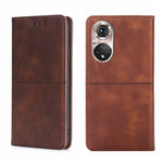 Custodia per telefono in pelle a vibrazione orizzontale magnetica con trama di mucca, For Huawei Nova 8i, For Huawei Nova 9, For Honor 50, For Honor 50 Pro