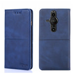 Custodia per telefono in pelle a vibrazione orizzontale magnetica con trama di mucca, For Sony Xperia ACE II, For Sony Xperia Pro-I, For OPPO Reno6 4G