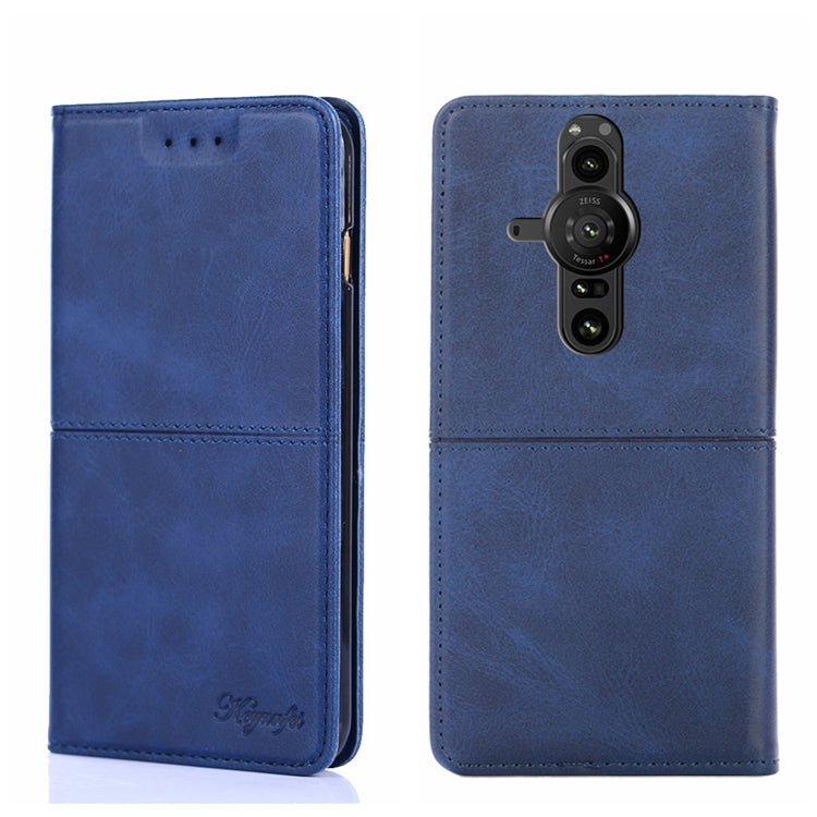 Custodia per telefono in pelle a vibrazione orizzontale magnetica con trama di mucca, For Sony Xperia ACE II, For Sony Xperia Pro-I, For OPPO Reno6 4G