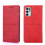 Custodia per telefono in pelle a vibrazione orizzontale magnetica con trama di mucca, For Sony Xperia ACE II, For Sony Xperia Pro-I, For OPPO Reno6 4G