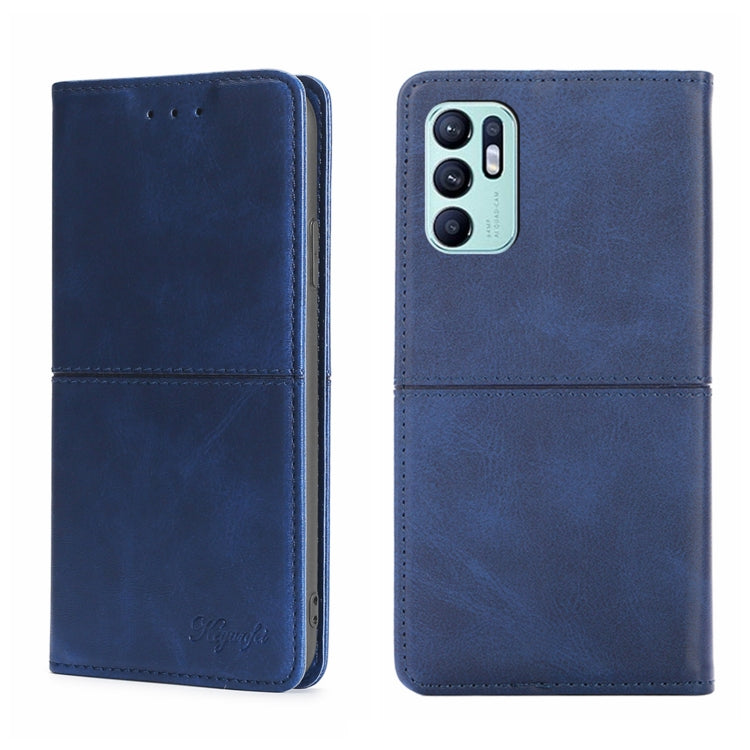 Custodia per telefono in pelle a vibrazione orizzontale magnetica con trama di mucca, For Sony Xperia ACE II, For Sony Xperia Pro-I, For OPPO Reno6 4G