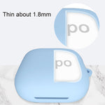 Custodia protettiva in silicone per auricolari wireless, For OPPO Enco W51