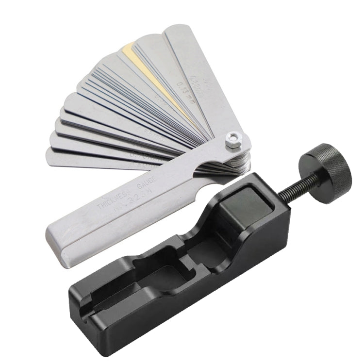 Strumento universale per la distanza tra le candele per auto con spessimetro per la maggior parte delle candele da 10 mm 12 mm 14 mm 16 mm, with Feeler Gauge (Red), with Feeler Gauge (Black)