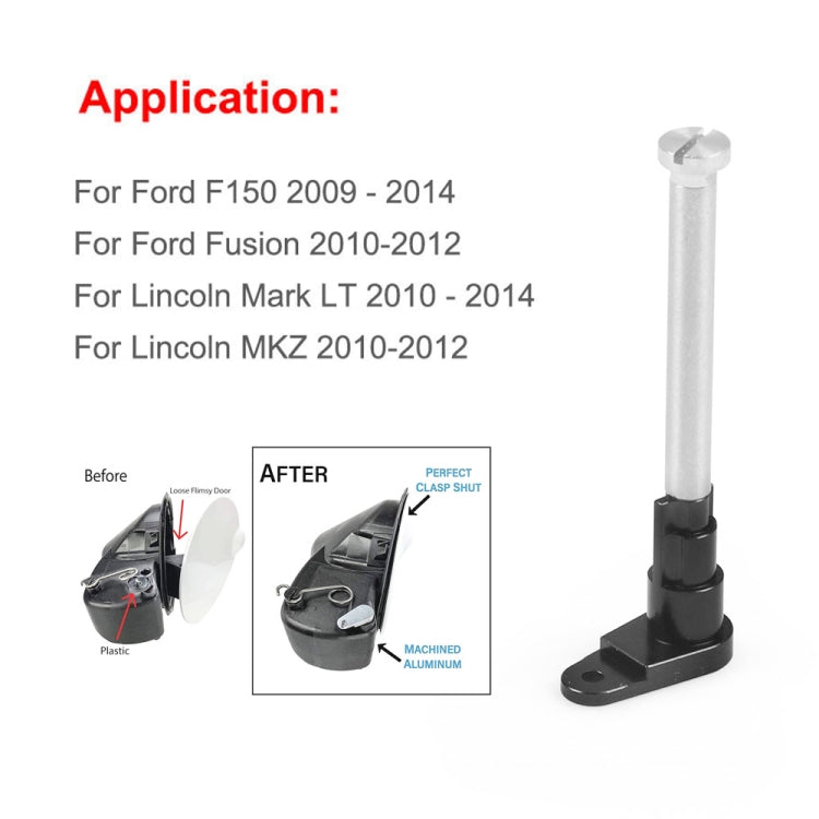 Perno cerniera porta carburante per auto per Ford F150 2009-2014, XBL114-BK