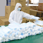 Tuta isolante siamese in film traspirante monouso impermeabile SF Vestiti sicuri, 155cm / XS, 160cm / S, 165cm / M, 170cm / L, 175cm / XL, 180cm / XXL, 185cm / XXXL, 190cm / XXXXL