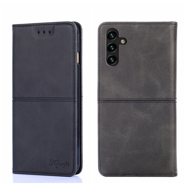 Custodia per telefono in pelle a vibrazione orizzontale magnetica con trama di mucca, For Samsung Galaxy A13 4G, For Samsung Galaxy A13 5G, For Samsung Galaxy A03S 164.2mm, For Samsung Galaxy A03S US Edition165.85mm