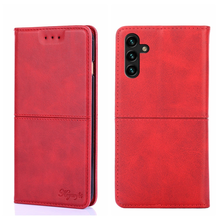 Custodia per telefono in pelle a vibrazione orizzontale magnetica con trama di mucca, For Samsung Galaxy A13 4G, For Samsung Galaxy A13 5G, For Samsung Galaxy A03S 164.2mm, For Samsung Galaxy A03S US Edition165.85mm
