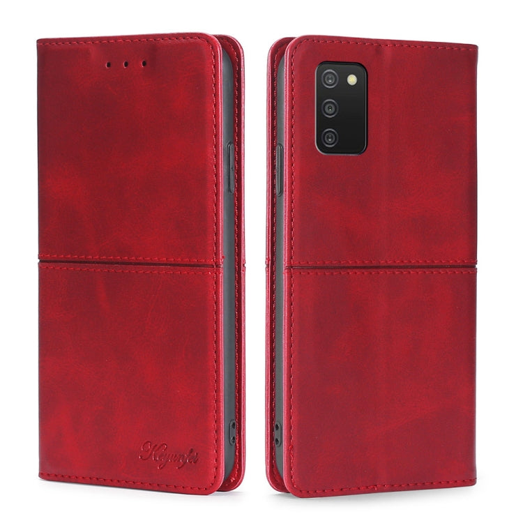 Custodia per telefono in pelle a vibrazione orizzontale magnetica con trama di mucca, For Samsung Galaxy A13 4G, For Samsung Galaxy A13 5G, For Samsung Galaxy A03S 164.2mm, For Samsung Galaxy A03S US Edition165.85mm