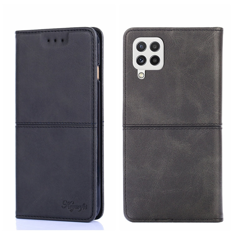Custodia per telefono in pelle a vibrazione orizzontale magnetica con trama di mucca, For Samsung Galaxy A22 4G, For Samsung Galaxy A22 5G, For Samsung Galaxy A22 5G Japan Edition, For Samsung Galaxy F52 5G