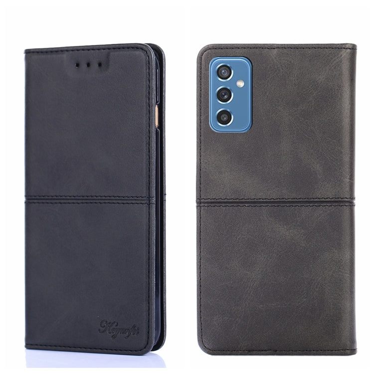 Custodia per telefono in pelle a vibrazione orizzontale magnetica con trama di mucca, For Samsung Galaxy M12/F12, For Samsung Galaxy M52 5G, For Samsung Galaxy S21, For Samsung Galaxy S21 Ultra