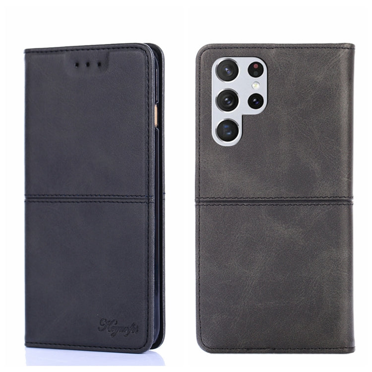 Custodia per telefono in pelle a vibrazione orizzontale magnetica con trama di mucca, For Samsung Galaxy M12/F12, For Samsung Galaxy M52 5G, For Samsung Galaxy S21, For Samsung Galaxy S21 Ultra