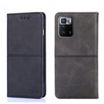 Custodia per telefono in pelle a vibrazione orizzontale magnetica con trama di mucca, For Xiaomi Redmi 10, For Xiaomi Redmi Note 10 Pro 5G China, For Xiaomi Redmi Note 11T Pro 5G/Redmi Note 11T Pro+ 5G, For Xiaomi Redmi Note 11 5G/Poco M4 Pro 5G