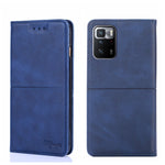 Custodia per telefono in pelle a vibrazione orizzontale magnetica con trama di mucca, For Xiaomi Redmi 10, For Xiaomi Redmi Note 10 Pro 5G China, For Xiaomi Redmi Note 11T Pro 5G/Redmi Note 11T Pro+ 5G, For Xiaomi Redmi Note 11 5G/Poco M4 Pro 5G