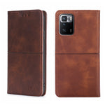 Custodia per telefono in pelle a vibrazione orizzontale magnetica con trama di mucca, For Xiaomi Redmi 10, For Xiaomi Redmi Note 10 Pro 5G China, For Xiaomi Redmi Note 11T Pro 5G/Redmi Note 11T Pro+ 5G, For Xiaomi Redmi Note 11 5G/Poco M4 Pro 5G