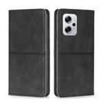 Custodia per telefono in pelle a vibrazione orizzontale magnetica con trama di mucca, For Xiaomi Redmi 10, For Xiaomi Redmi Note 10 Pro 5G China, For Xiaomi Redmi Note 11T Pro 5G/Redmi Note 11T Pro+ 5G, For Xiaomi Redmi Note 11 5G/Poco M4 Pro 5G