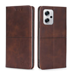 Custodia per telefono in pelle a vibrazione orizzontale magnetica con trama di mucca, For Xiaomi Redmi 10, For Xiaomi Redmi Note 10 Pro 5G China, For Xiaomi Redmi Note 11T Pro 5G/Redmi Note 11T Pro+ 5G, For Xiaomi Redmi Note 11 5G/Poco M4 Pro 5G