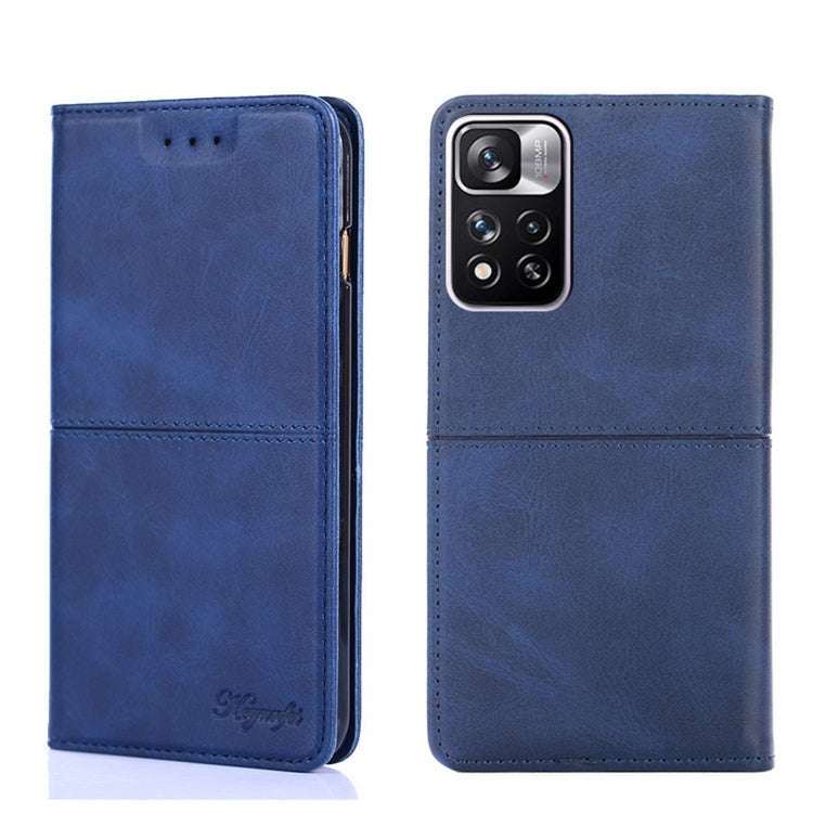 Custodia per telefono in pelle a vibrazione orizzontale magnetica con trama di mucca, For Xiaomi Redmi Note 11 Pro 5G/Redmi Note 11 Pro+ 5G, For Xiaomi Mix 4, For Xiaomi Poco M4 5G, For OnePlus 9RT 5G