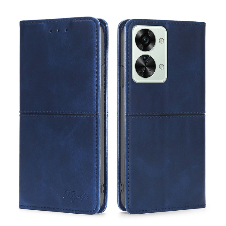 Custodia per telefono in pelle a vibrazione orizzontale magnetica con trama di mucca, For OnePlus Nord 2T, For OnePlus Nord CE 2 Lite 5G, For OnePlus Nord CE 5G, For OnePlus Ace Racing