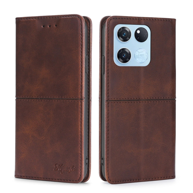 Custodia per telefono in pelle a vibrazione orizzontale magnetica con trama di mucca, For OnePlus Nord 2T, For OnePlus Nord CE 2 Lite 5G, For OnePlus Nord CE 5G, For OnePlus Ace Racing