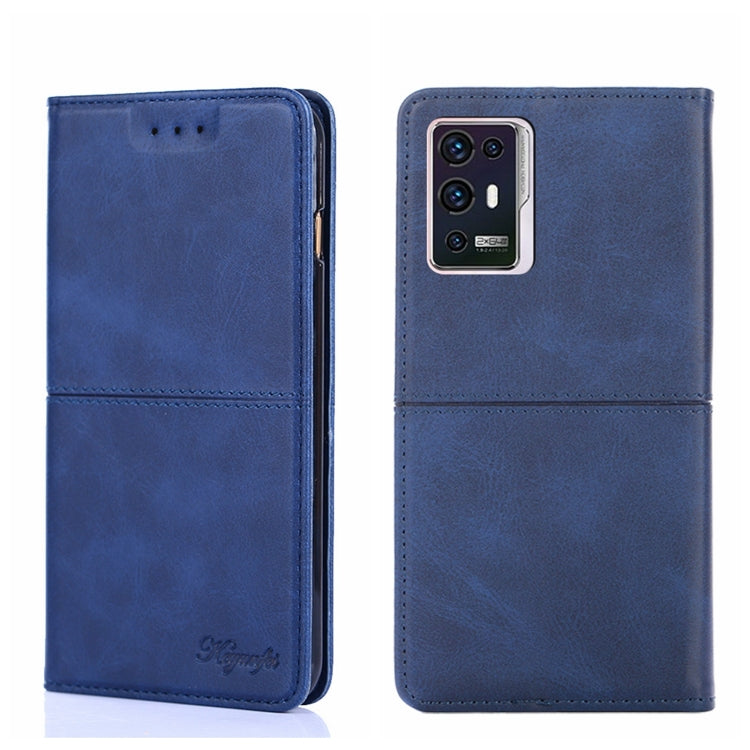 Custodia per telefono in pelle a vibrazione orizzontale magnetica con trama di mucca, For ZTE Axon 30 Pro, For ZTE Libero 5G